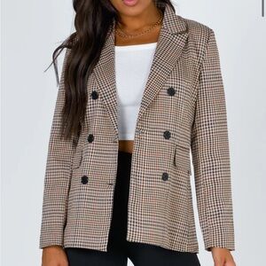 Plaid Women’s Blazer
